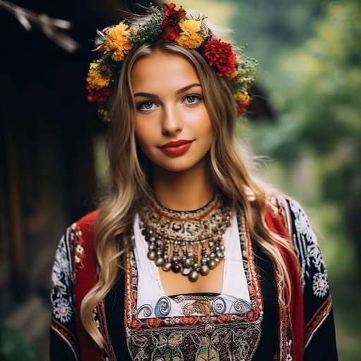 Slovaks woman from Slovakia — related phenotype reference