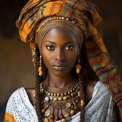 Soninke woman from Mali — related phenotype reference