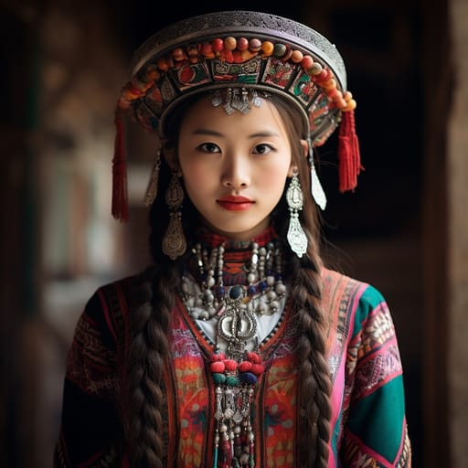 Sui woman from Sandu Shui Autonomous County (China) — related phenotype reference