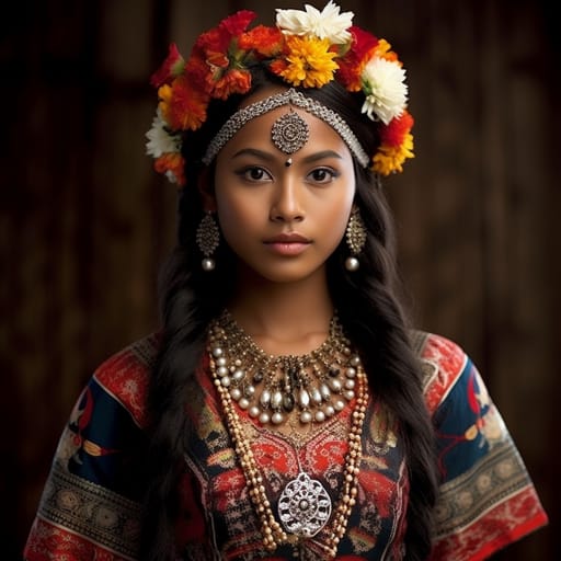 Sumbawa woman from Sumbawa (Indonesia)