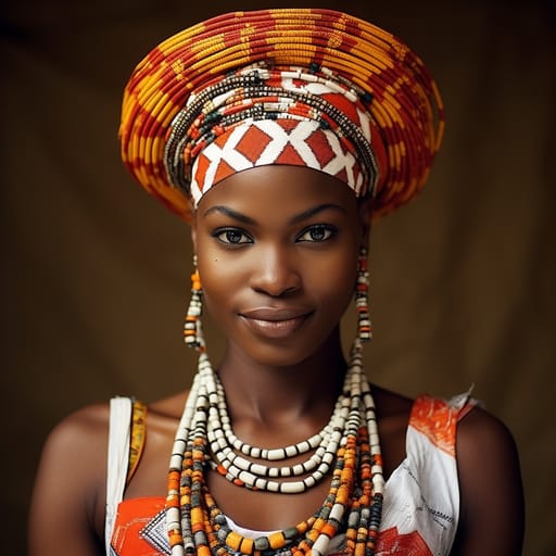 Susu woman from Guinea, Kambia (Sierra Leone)