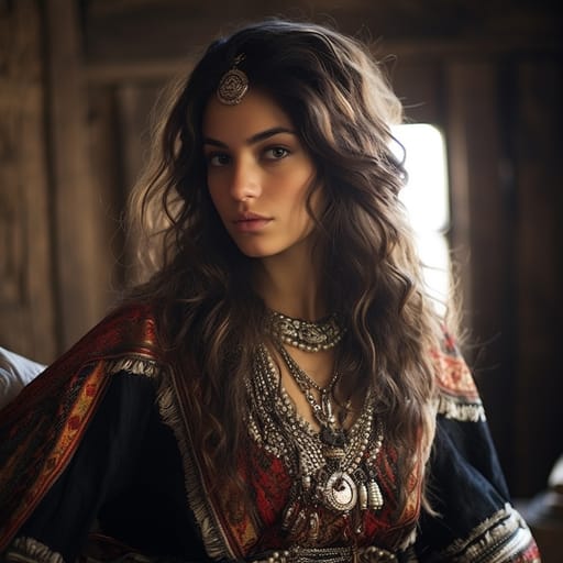 Talysh woman from Azerbaijan, Iran — related phenotype reference