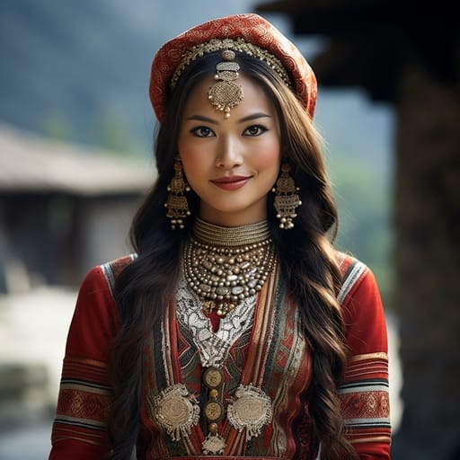 Tamang — representative phenotype of Nepal