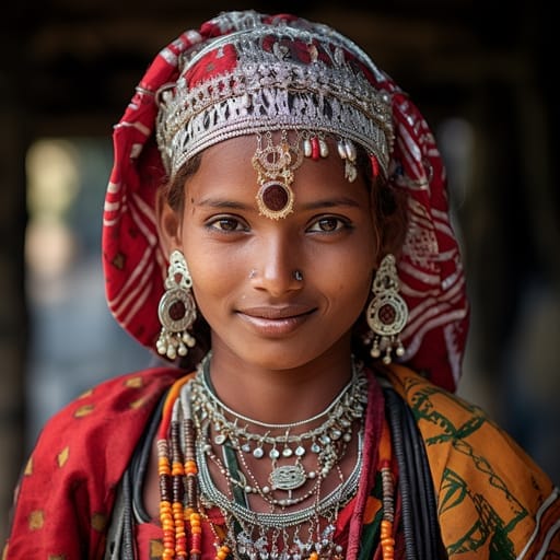 Tharu — representative phenotype of Nepal