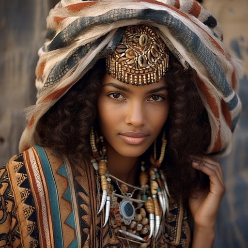 Tigre woman from Eritrea — related phenotype reference