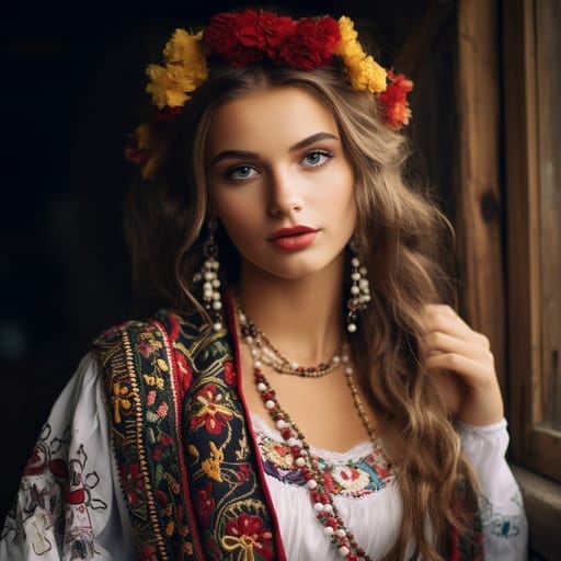 Ukrainians woman from Ukraine — related phenotype reference