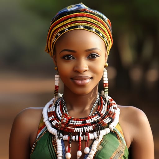 Venda woman from Vendaland (South Africa) — related phenotype reference