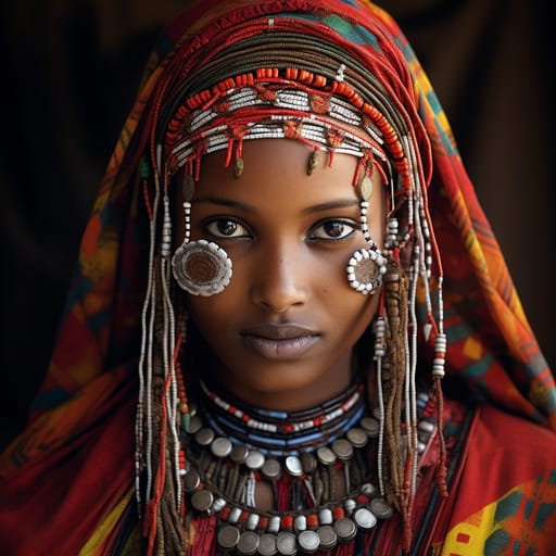 Welayta woman from Wolayitia (Ethiopia)