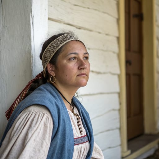 Accohannock woman from Lower Eastern Shore of the Delmarva Peninsula: historically Accomack and Northampton counties, Virginia; today centered in Somerset County, Maryland, United States, related phenotype reference