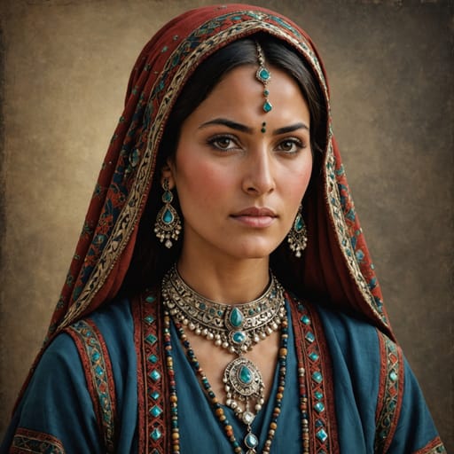 Afghan Aimaq — representative phenotype of Afghanistan