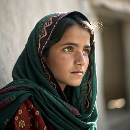 Afghan Other woman from Afghanistan, traditional dress, alternate reference 3, Ethnic Erotic phenotype catalog