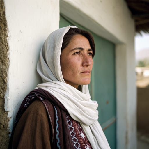 Afghan Tajik woman from Afghanistan and Tajikistan, traditional dress, alternate reference 2, Ethnic Erotic phenotype catalog