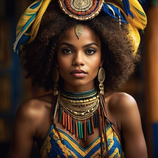 Afro-Brazilian woman from Brazil — related phenotype reference