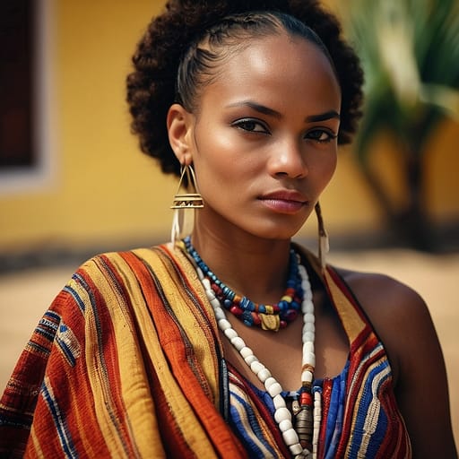 Afro Cape Verdean — representative phenotype of Cape Verde