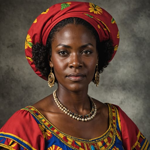 Afro-Caribbean Antiguan woman from Antigua and Barbuda — related phenotype reference