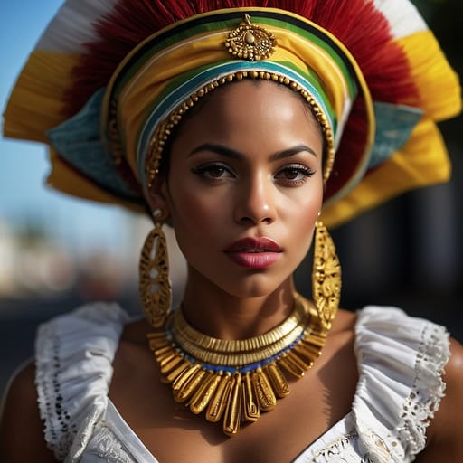 Afro-Puerto Rican woman from Puerto Rico — related phenotype reference