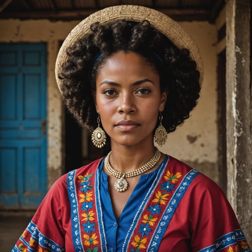 Afrosalvadoreños: mujer de El Salvador, retrato contemporáneo de la diáspora, referencia alternativa 2, catálogo fenotípico Ethnic Erotic