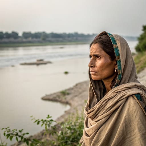 Agalassoi woman from Central Punjab near the confluence of the Jhelum (Hydaspes) and Chenab (Acesines) rivers, beside the territory of the Sibi, in present-day Pakistan.