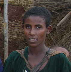 Agaw woman from Horn of Africa (Ethiopia, Eritrea) — related phenotype reference