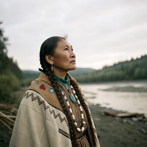Ahantchuyuk woman from Pudding River drainage and French Prairie, northern Willamette Valley, Oregon, United States, related phenotype reference