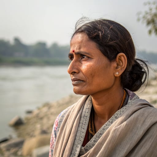Ahar woman from Rohilkhand region of western Uttar Pradesh, India: chiefly Bareilly, Budaun, Moradabad, Rampur and Pilibhit districts along the Ramganga river., related phenotype reference