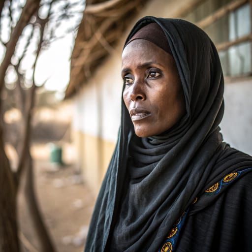 Ajuran woman from Somalia, the Somali Region of Ethiopia, and northern Kenya, especially Wajir County, related phenotype reference