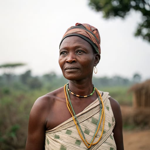 Akoko : femme, référence phénotypique apparentée