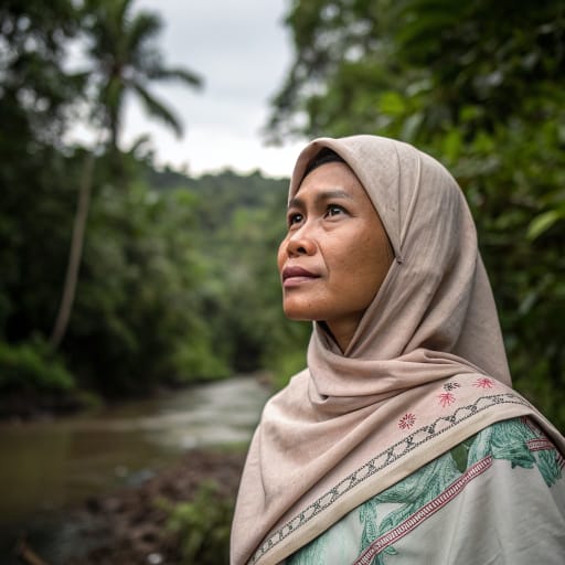 Alas woman from The Alas River valley around Kutacane, Southeast Aceh Regency, Aceh province, Sumatra, Indonesia