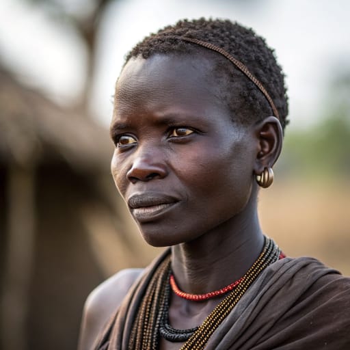 Alur woman from West Nile sub-region (Uganda), Ituri (Democratic Republic of the Congo) — related phenotype reference