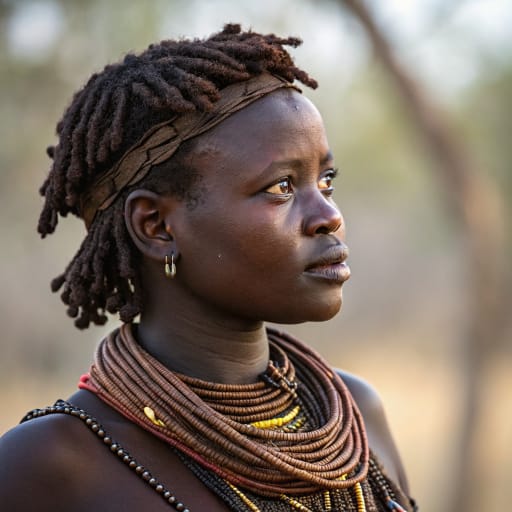 Ambundu woman from Angola — related phenotype reference