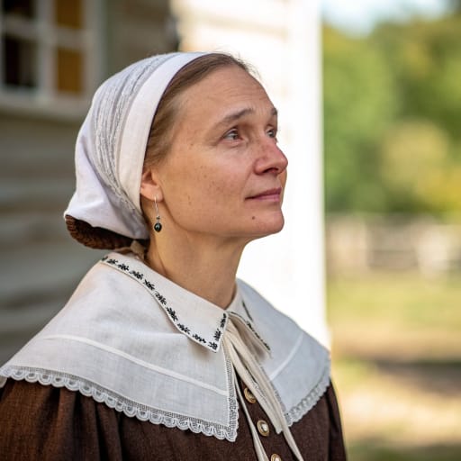 Androscoggin woman from Androscoggin River valley in present-day Maine and New Hampshire, United States; later the Saint-François mission (Odanak), Quebec, Canada, related phenotype reference