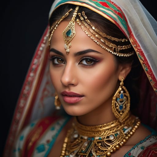 Arab Algerian woman from Algeria — North Africa