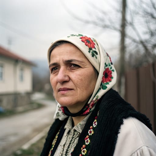 Arlije woman from North Macedonia, especially Skopje, and Kosovo, with communities in southern Serbia and Montenegro and a diaspora in Western Europe, notably Germany., related phenotype reference