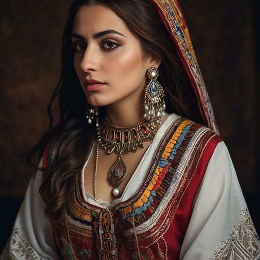 Armenian woman from Armenia and global diaspora — related phenotype reference