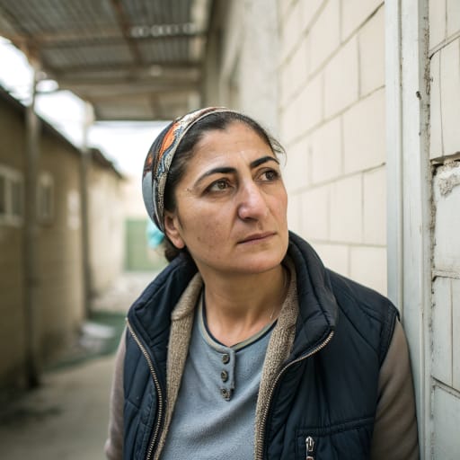 Armeno-Tats woman from Villages of the Shirvan region of eastern Azerbaijan, notably Madrasa near Shamakhi and Kilvar in Shabran district; descendants now mainly in Armenia and Russia