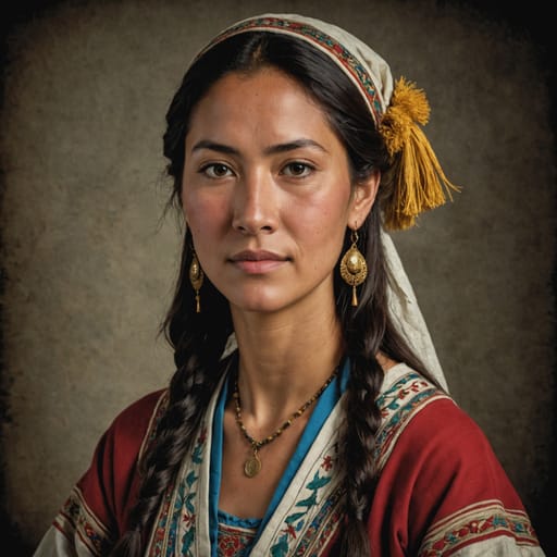 Asian Uruguayan woman from Uruguay
