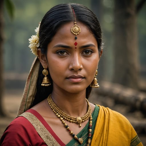 Assamese woman from India (Assam) — South Asia