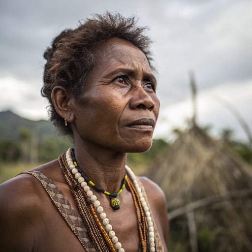 Ayamaru : femme, référence phénotypique apparentée