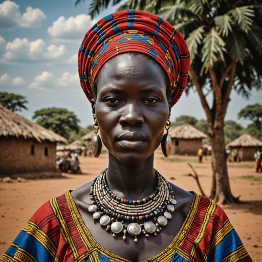 Azande — representative phenotype of South Sudan