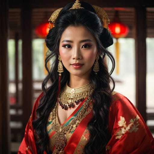 Bai woman from Dali Bai Autonomous Prefecture (China) — related phenotype reference