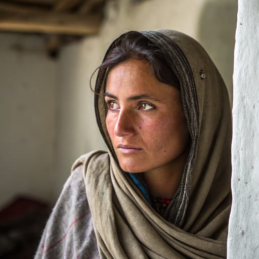 Balti woman from Gilgit-Baltistan (Pakistan) — related phenotype reference