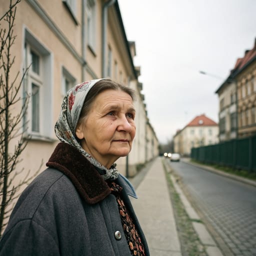 Bambers woman from Former city villages around Poznań, Greater Poland, Poland (Luboń, Jeżyce, Wilda, Rataje, Dębiec, Górczyn, Winiary, Bonin), most now part of the city; ancestral origin around Bamberg, Franconia, Germany, related phenotype reference