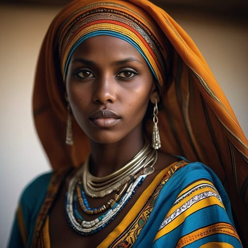 Bantu Somali — representative phenotype of Somalia