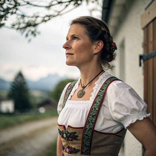Bayern: Frau, verwandte Phänotyp-Referenz