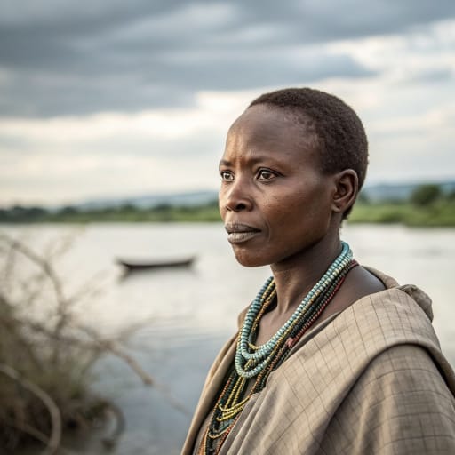 Bende woman from Mpanda area of Katavi Region (formerly part of Rukwa Region), western Tanzania, inland from Lake Tanganyika, related phenotype reference