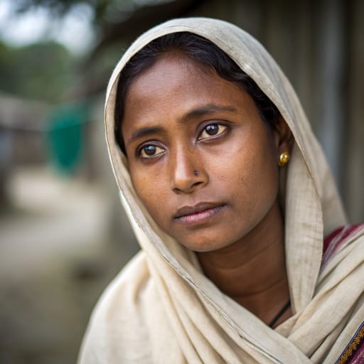 Bengali Bangladeshi woman from Bangladesh, traditional dress, alternate reference 2, Ethnic Erotic phenotype catalog
