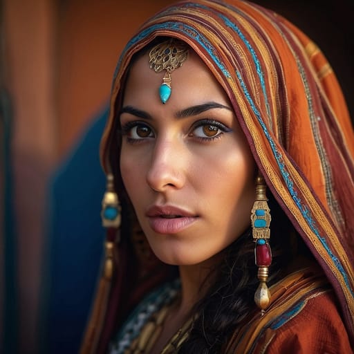 Berber Moroccan — representative phenotype of Morocco