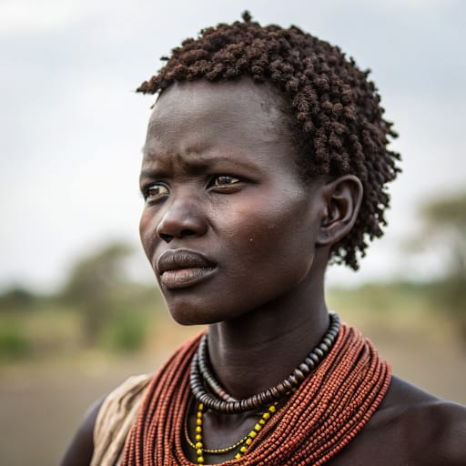 Berta woman from Benishangul-Gumuz Region (Ethiopia), South Sudan — related phenotype reference
