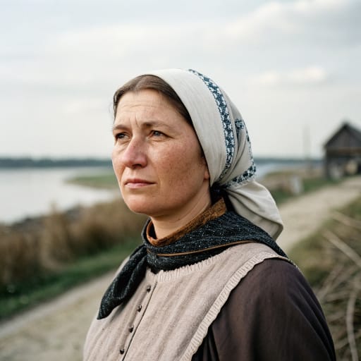 Bethenici woman from The middle Elbe in what is now northeastern Germany, probably between the Prignitz and the Havel mouth, in today's Brandenburg and Saxony-Anhalt, related phenotype reference