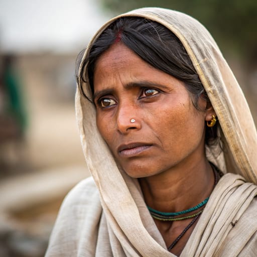Bhils woman from India (Madhya Pradesh, Gujarat, Rajasthan, Maharashtra) — related phenotype reference
